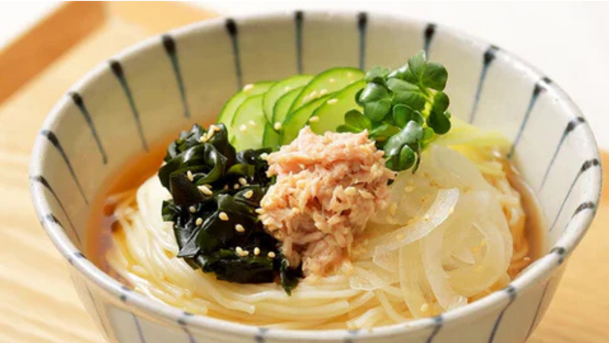 白石温麺 食卓イメージ